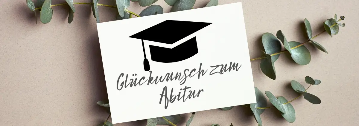 Glückwunschkarte Geschafft! - Abschluss Karte - Abitur